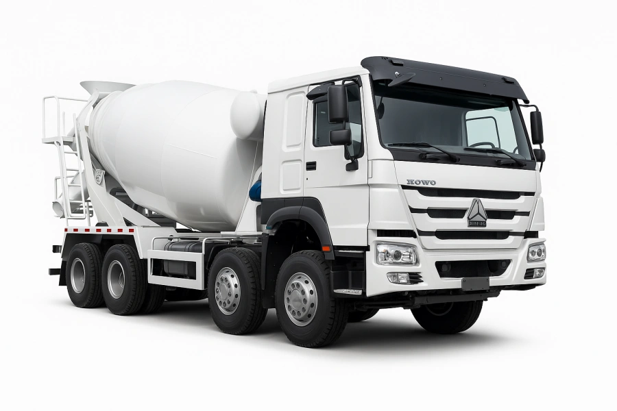 HOWO 8X4 mixer truck